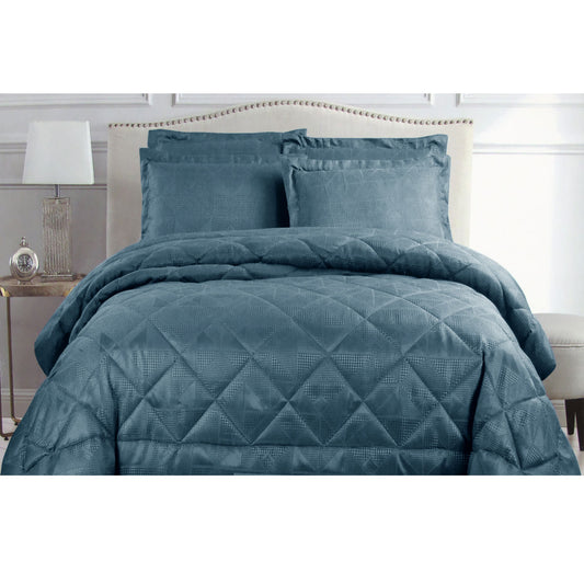 hotel-living-eli-jacquard-comforter-set-king-blue at www.mallsonline.com.au