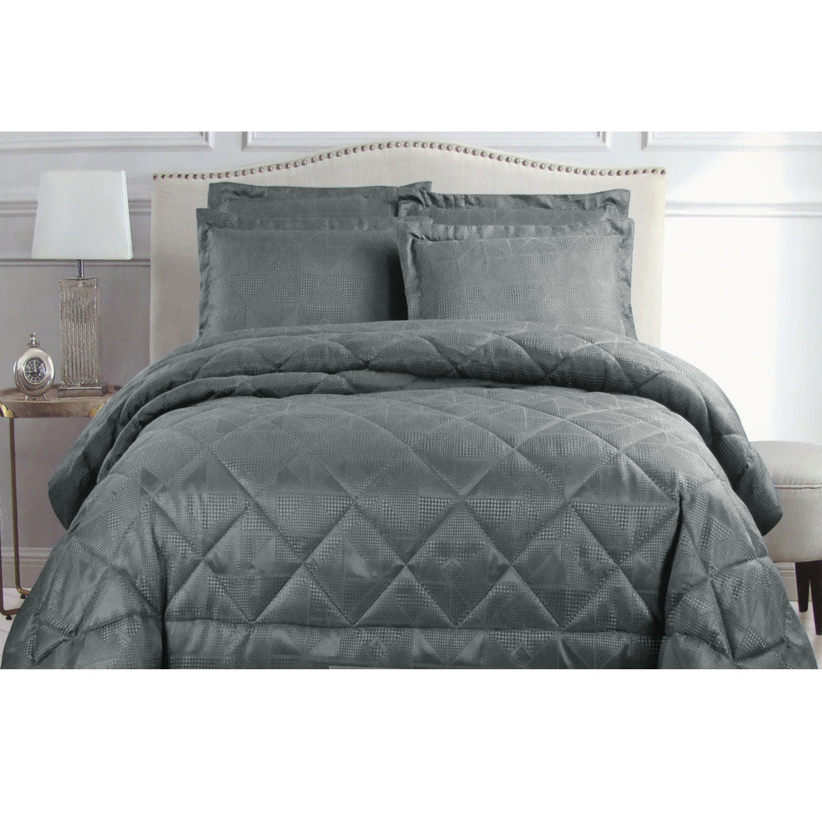 hotel-living-eli-jacquard-comforter-set-king-charcoal at www.mallsonline.com.au