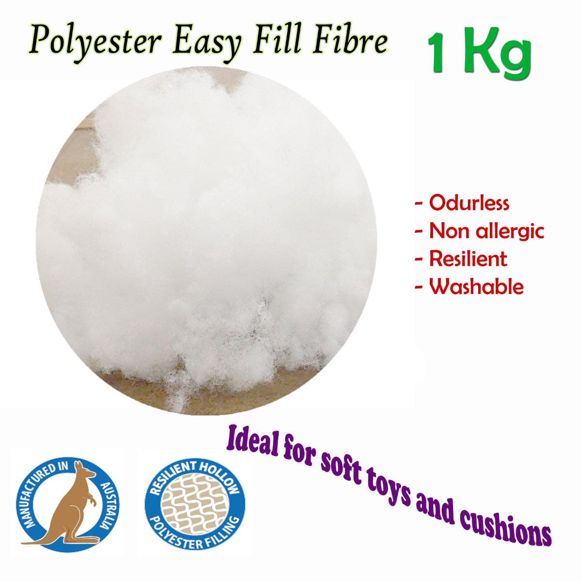 Easyrest Easy Fill Fibre 1 kilogram