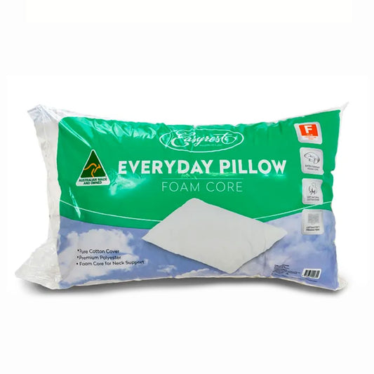 easyrest-everyday-foam-cored-queen-sized-pillow at www.mallsonline.com.au