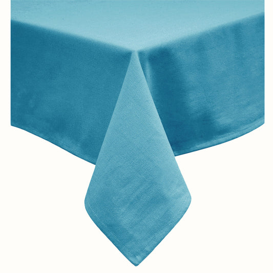 Hoydu Cotton Blend Tablecloth 170cm x 420cm - Aqua