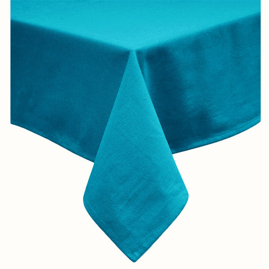 Hoydu Cotton Blend Table Cloth Blue Bird 170x420cm