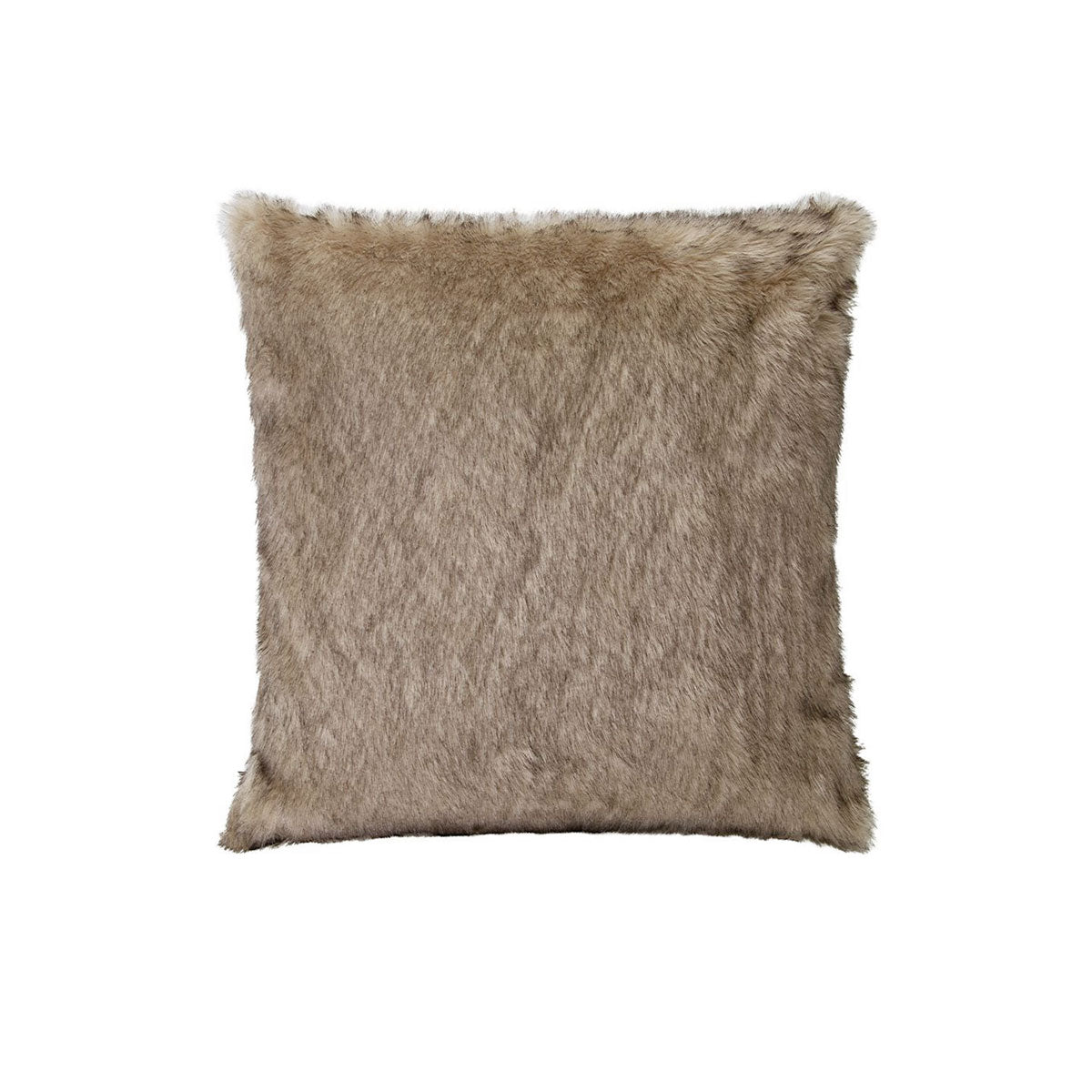 J Elliot Home Brown Fox Luxury Faux Fur Filled Cushion 50 x 50cm