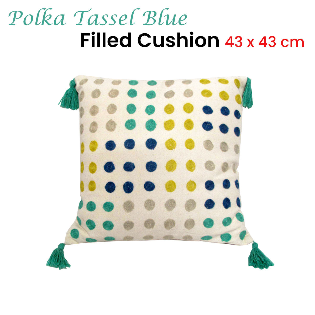 j-elliot-home-polka-dots-tassel-blue-filled-cushion-43-x-43-cm at www.mallsonline.com.au