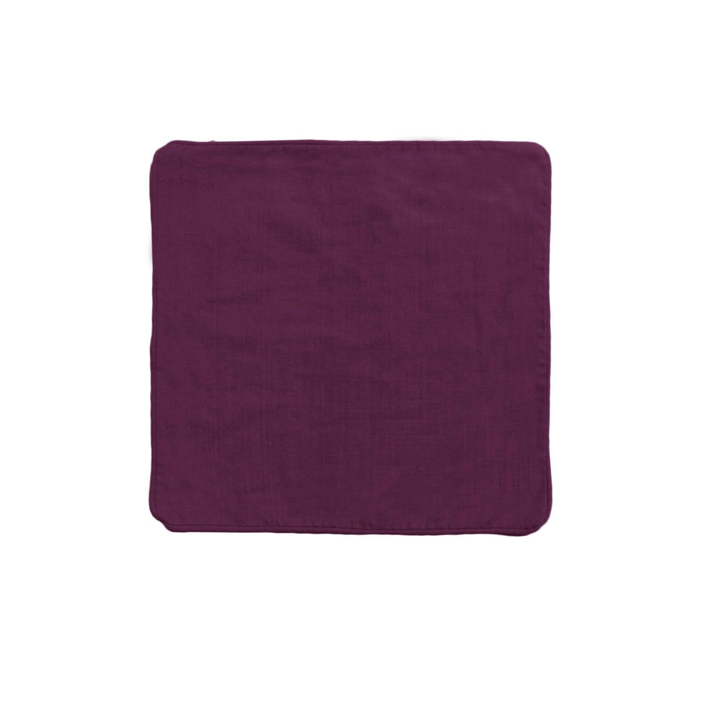 IDC Homewares Panama 100% Cotton Cushion Cover Plum