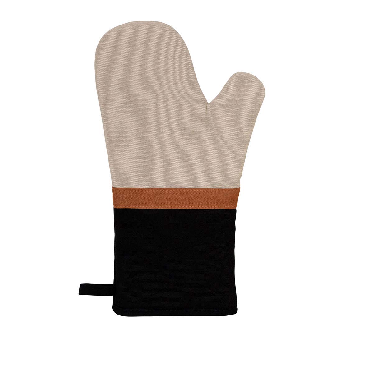 j-elliot-home-selby-cotton-oven-mitt-34-x-15-cm-sandstone-black at www.mallsonline.com.au