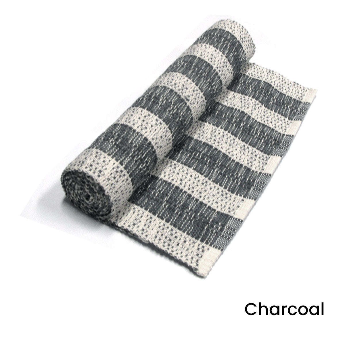 noah-stripe-cotton-ribbed-table-runner-33-x-150-cm-charcoal at www.mallsonline.com.au