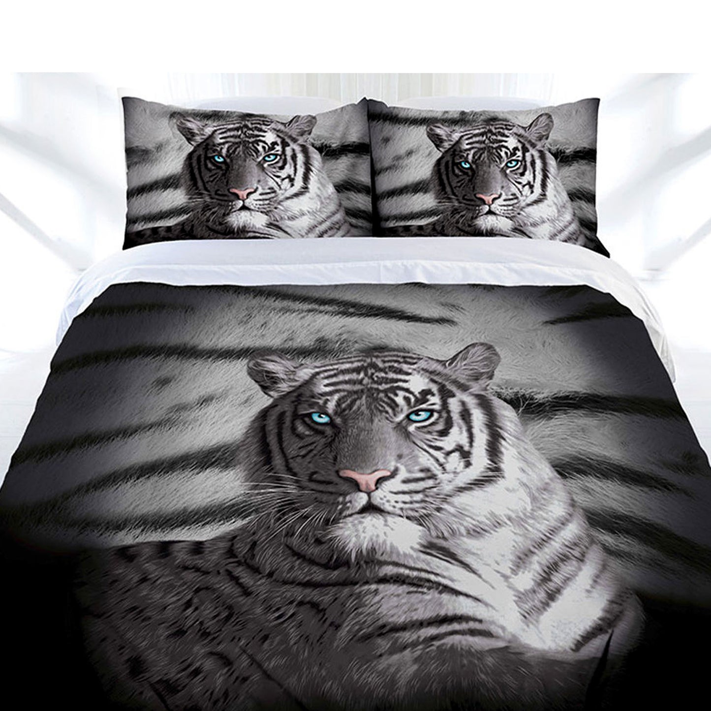 just-home-blue-eyes-stripes-tiger-quilt-cover-set-single at www.mallsonline.com.au