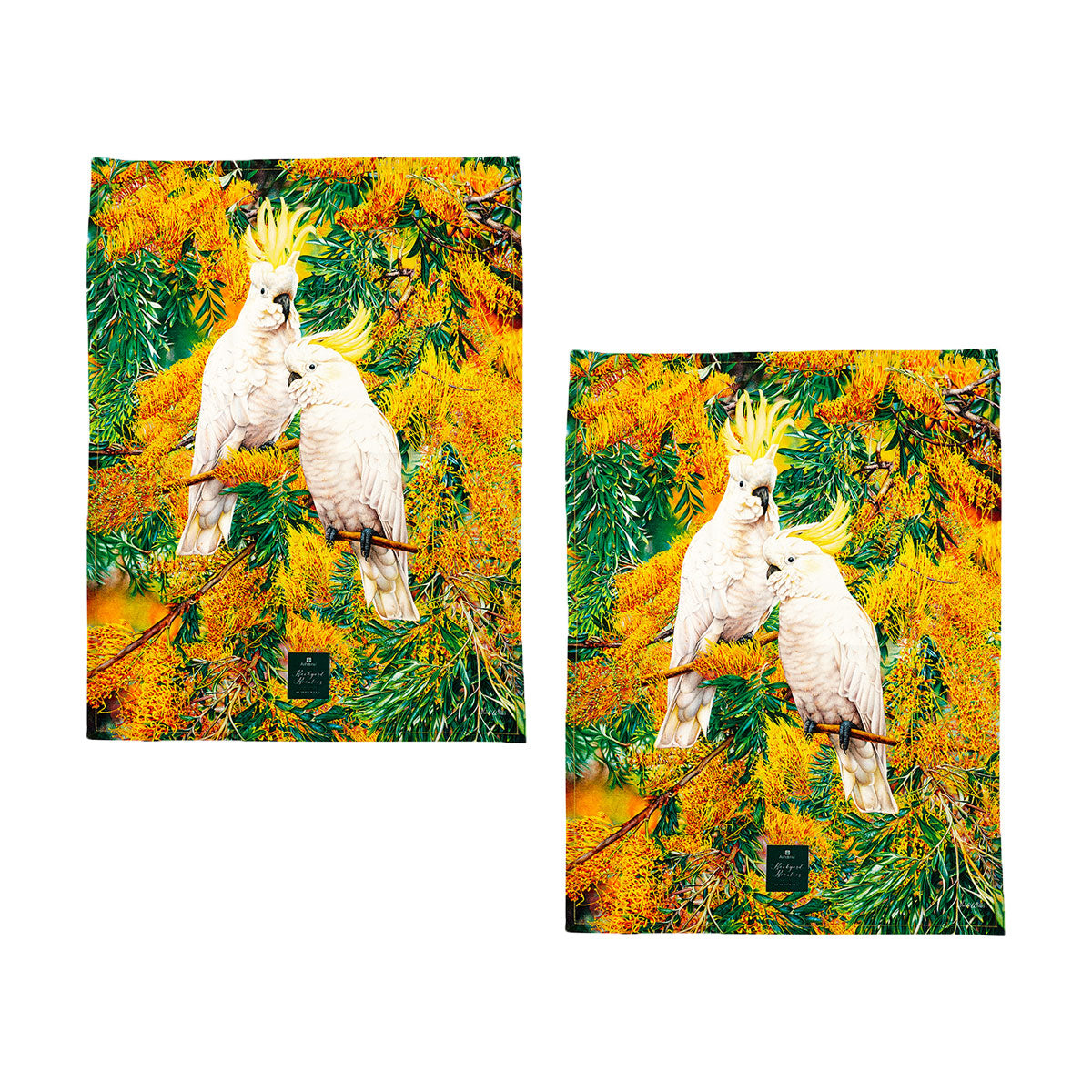 set-of-2-backyard-beauties-kitchen-tea-towels-cockatoos-50-x-70-cm at www.mallsonline.com.au