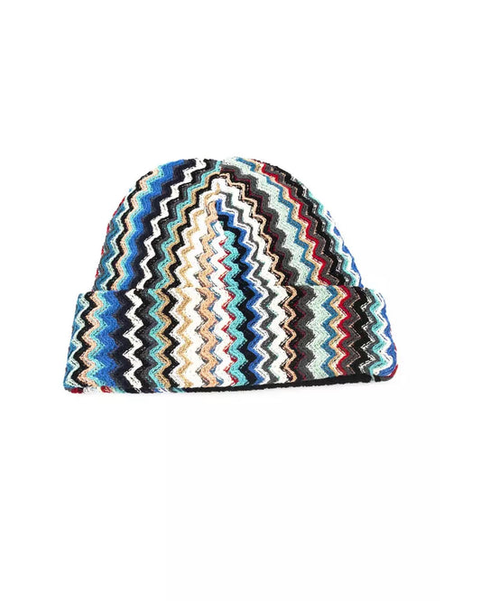 Geometric Fantasy Multicolor Hat One Size Men